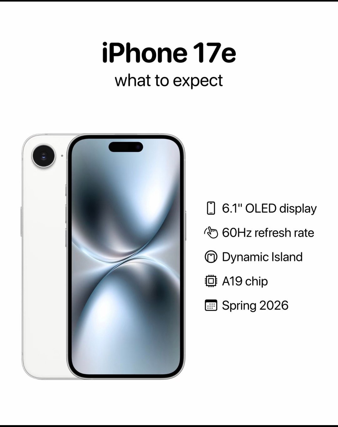 苹果最便宜手机来了谁能想到苹果也这么卷！iPhone 17e以3999元价位成为