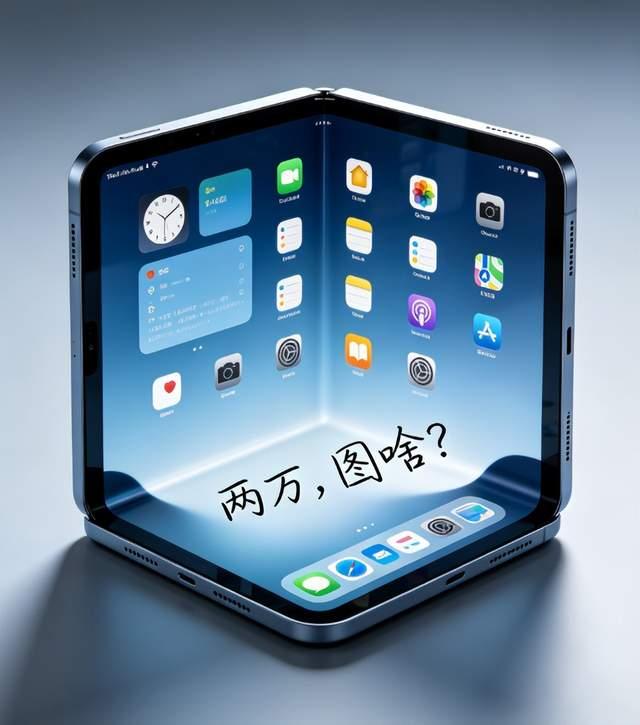 阔折叠卖两万？这价格，真不是普通人能碰的！
刷到苹果阔折叠的消息，属实惊掉下巴！