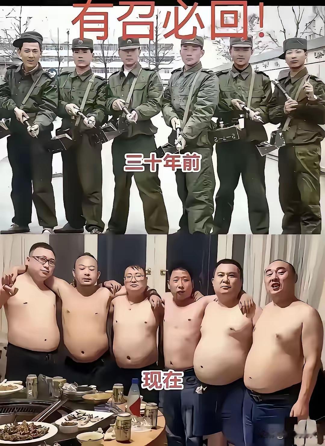 “若有战，召必回”曾经的誓言，三十年后还会有效吗？
战友们还拿得动枪吗？被召回能