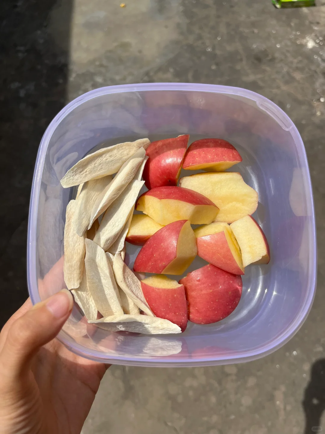 入秋👶🏻3次山药苹果煮水，不易感😷积食！