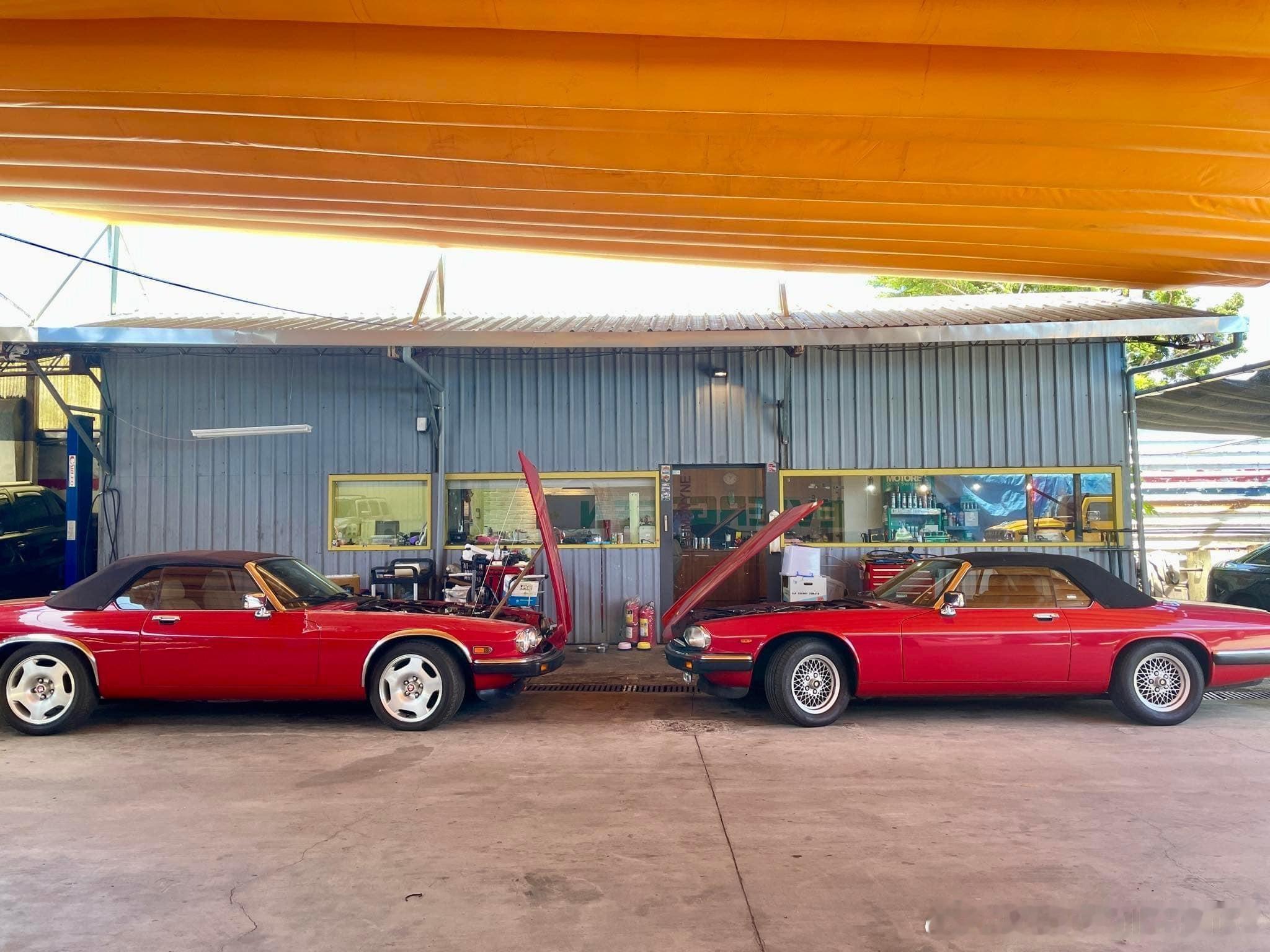 #台湾老车# 🇬🇧JAGUAR XJS Convertible X 2 & 