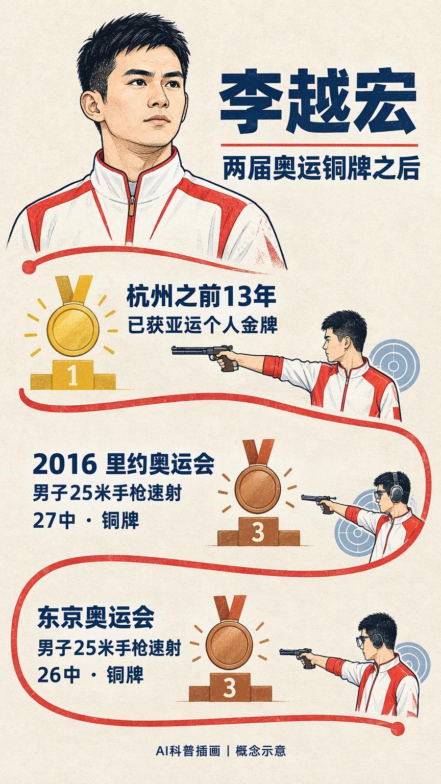 两届奥运铜牌之后，李越宏为何仍不肯给目标打勾？李越宏两届奥运铜牌后继续追金杭州亚