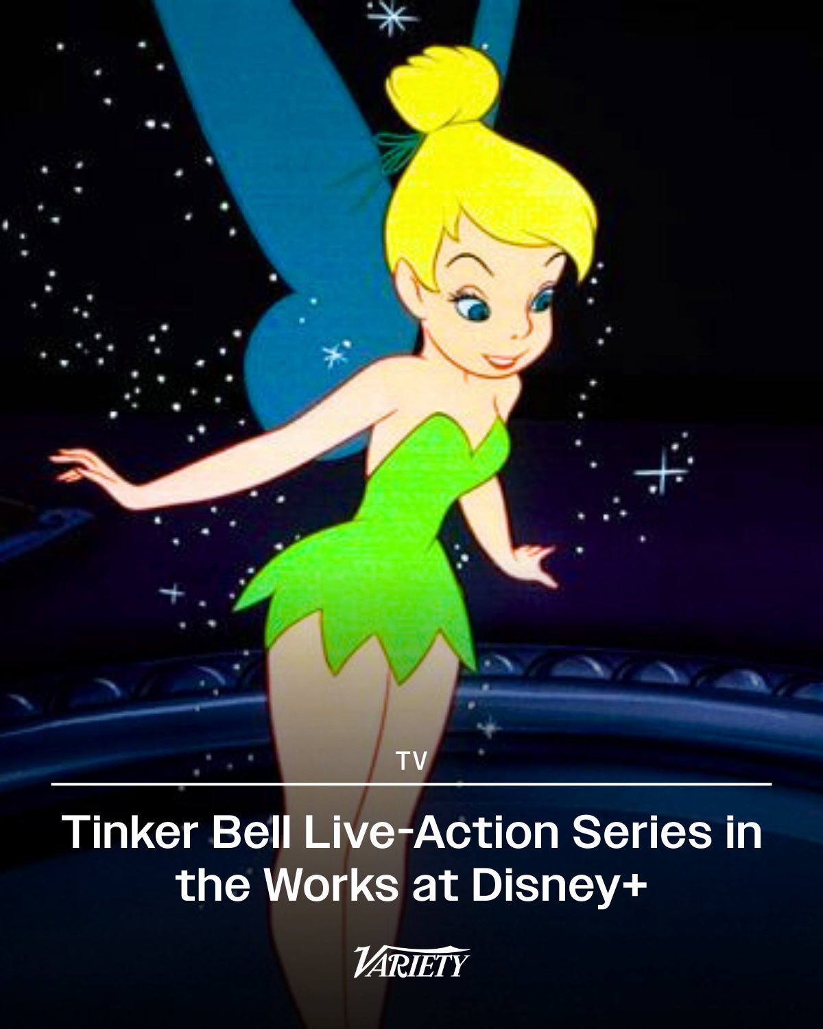 Disney+正在开发真人版《小叮当》（Tink）剧集，已被列为“高优先级项目”