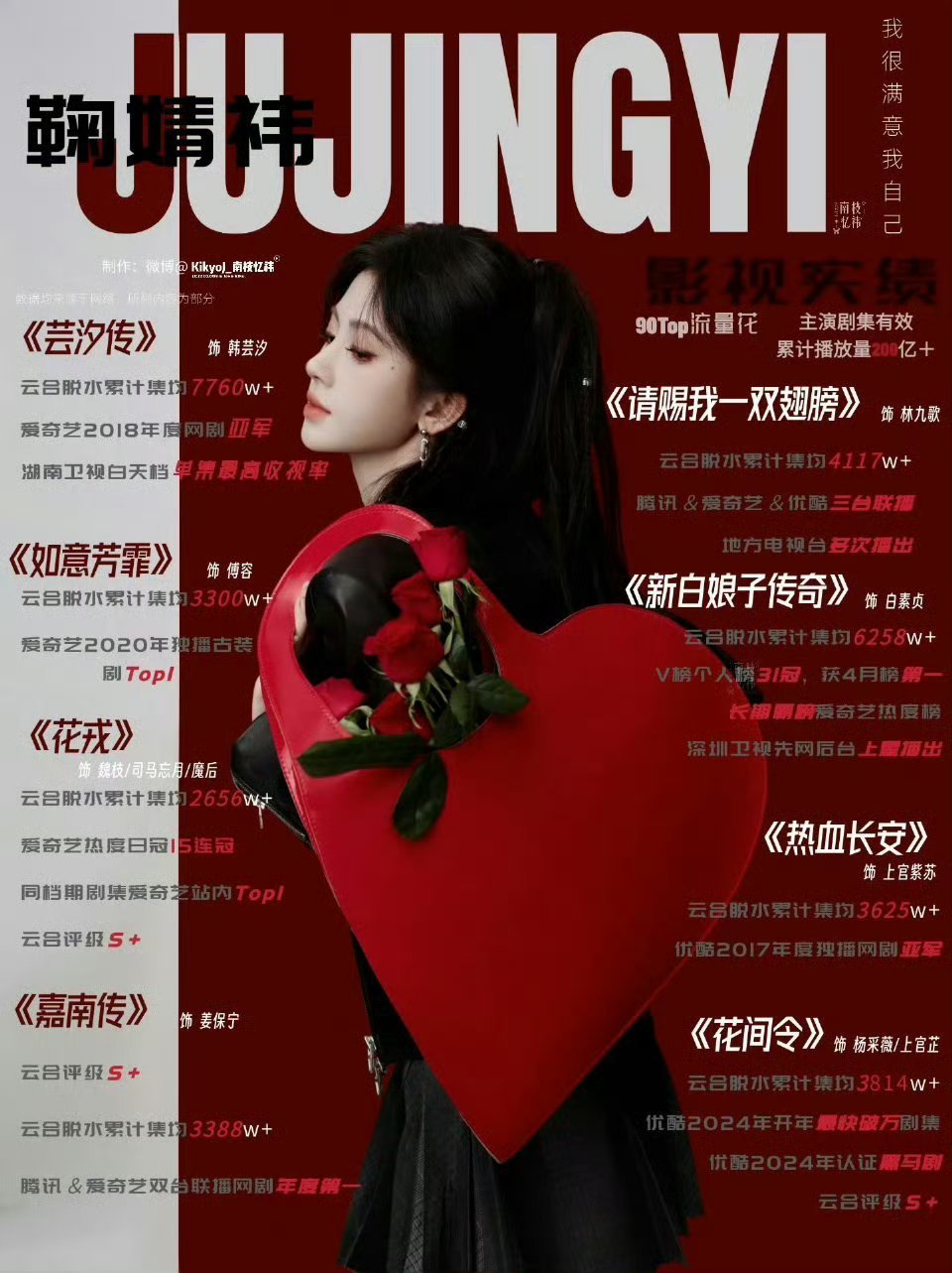 沪上阿姨 田曦薇鞠婧祎 鞠婧祎是女顶，各项战绩好厉害👍🥰 