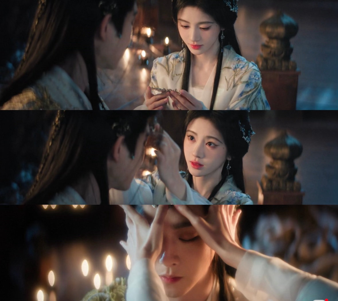 露芜衣寄灵互送定情信物那她就是我一个人的月亮 寄灵说：“在这个世界上没有人可以看