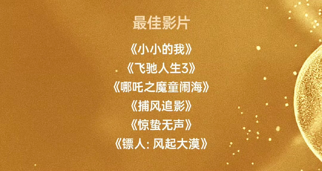 后知后觉，《南京照相馆》竟然没有提名最佳影片第38届百花奖提名名单