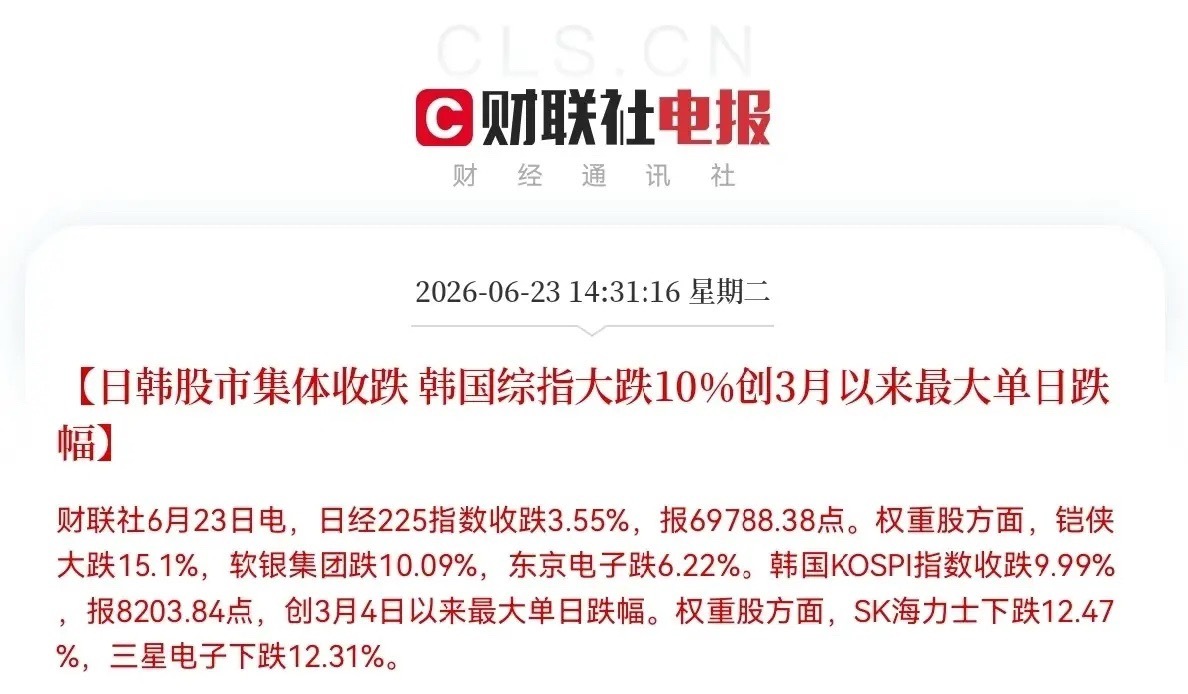 跳水，大跳水了！快拔网线吧，不然账户余额都跌没了[流泪]刚刚收盘了，三大指数午后