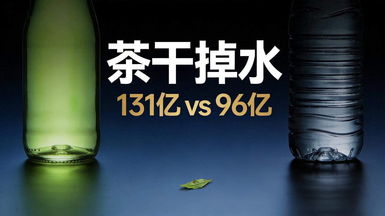 茶终于干掉了水
农夫山泉半年报：茶饮料131.22亿，包装水96.41亿。茶首次