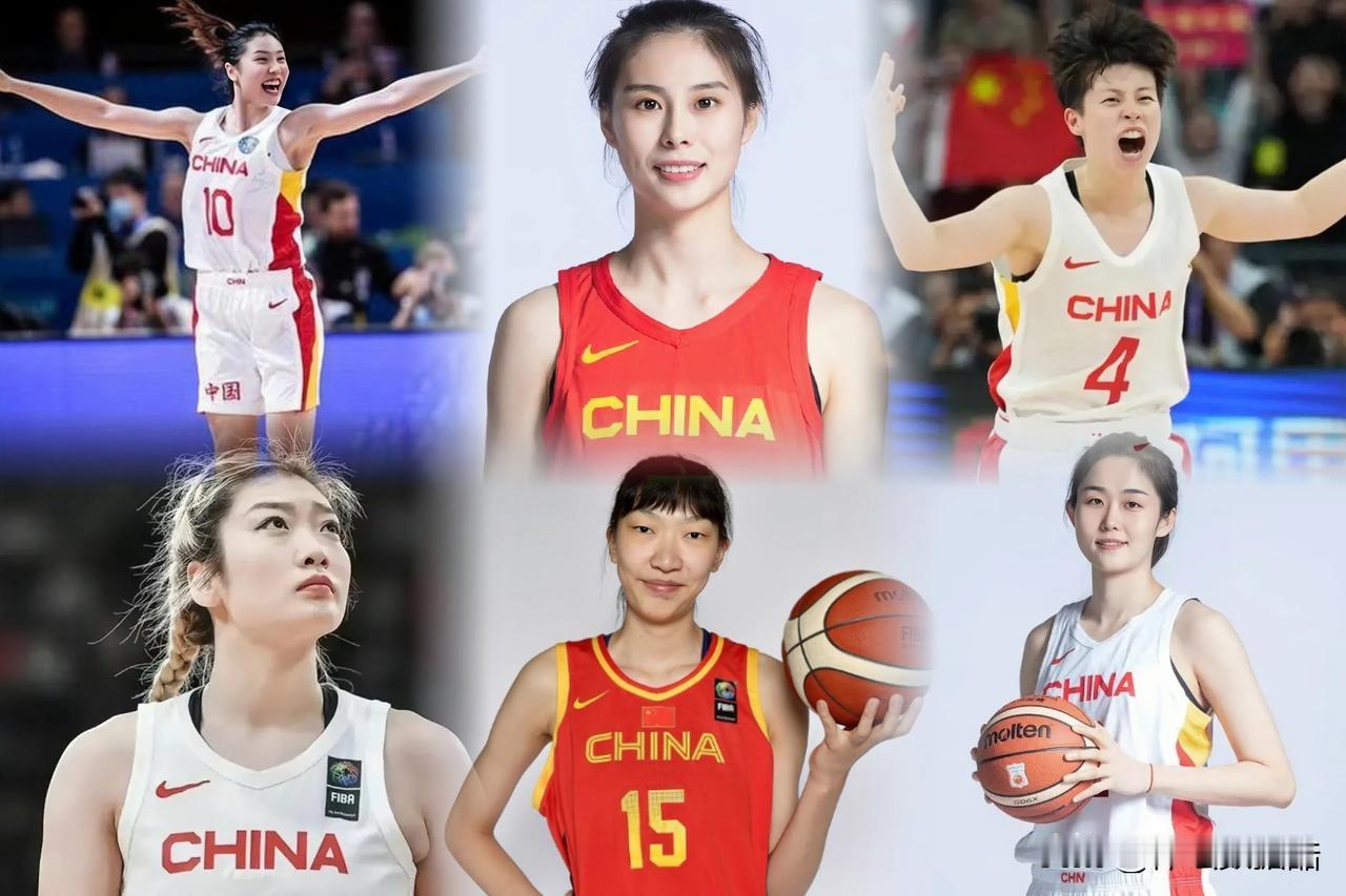 现役中国女篮入选国家队次数最多的七金花：

1、李  梦
2、韩  旭
3、王思