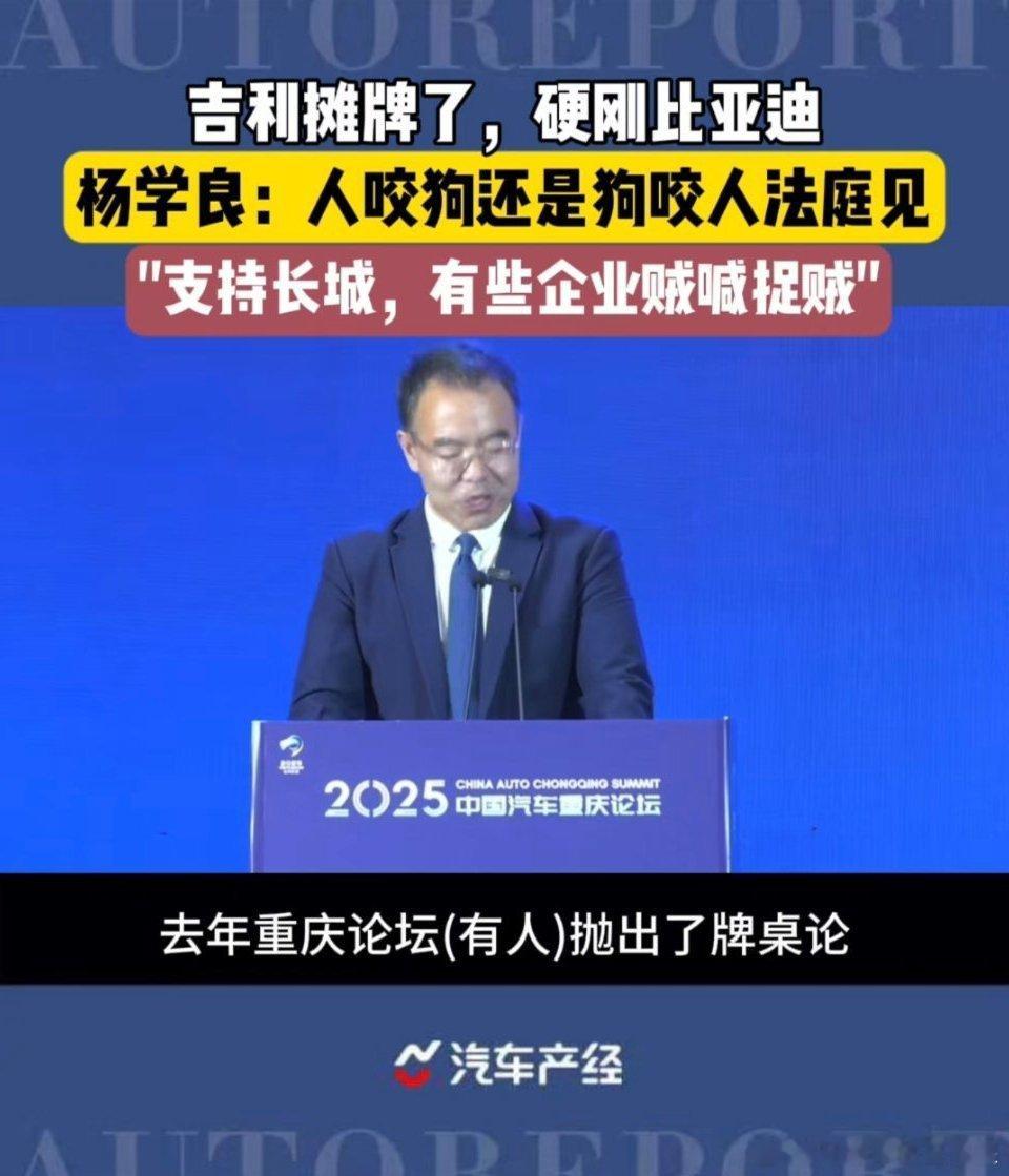 吉利高管痛批争当卷王以卷为荣大v聊车自媒体运营我和汽车的日常 今年重庆车展的火药