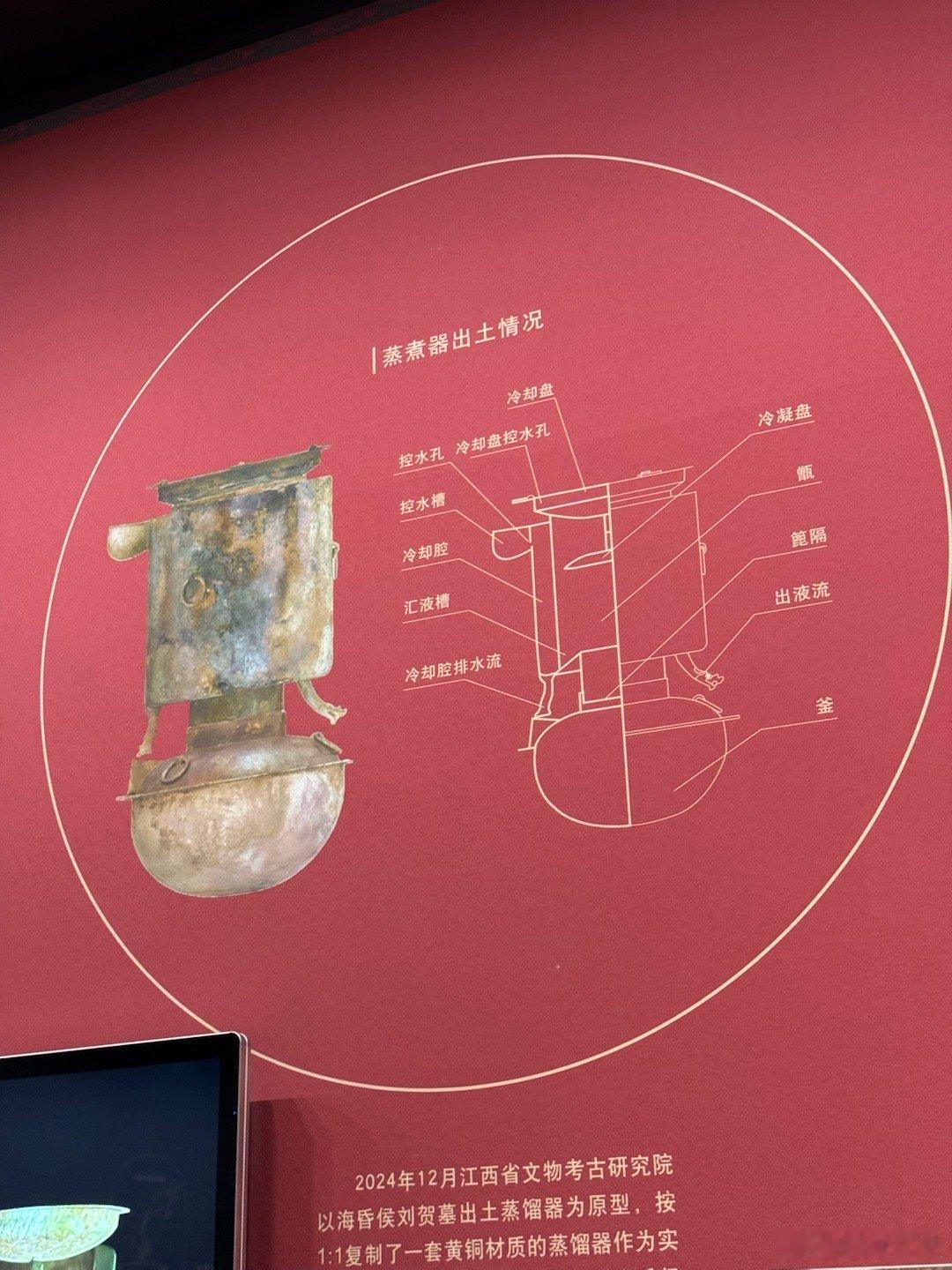 我的2025博物馆之旅 海昏侯墓出土的蒸煮器，大家知道是干什么用的吗文物 北京·