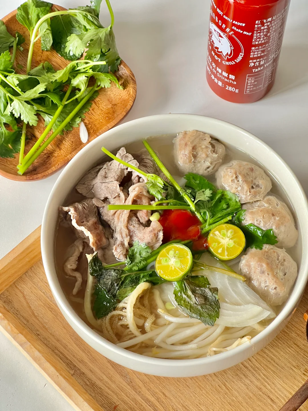 清爽午餐！自制越南米粉🍜