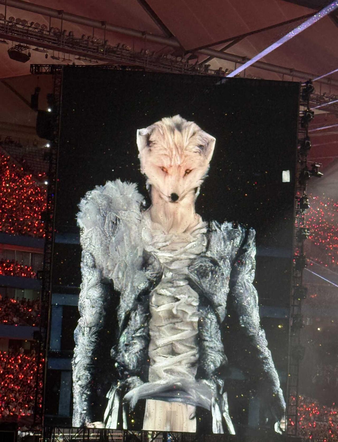 见过穿皮草的狐狸吗🦊
一只可爱的狐狸薛之谦