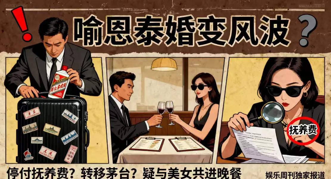 喻恩泰被曝婚变内幕：停付抚养费、转移茅台，疑与美女共进晚餐！

曾经说着“子曾经