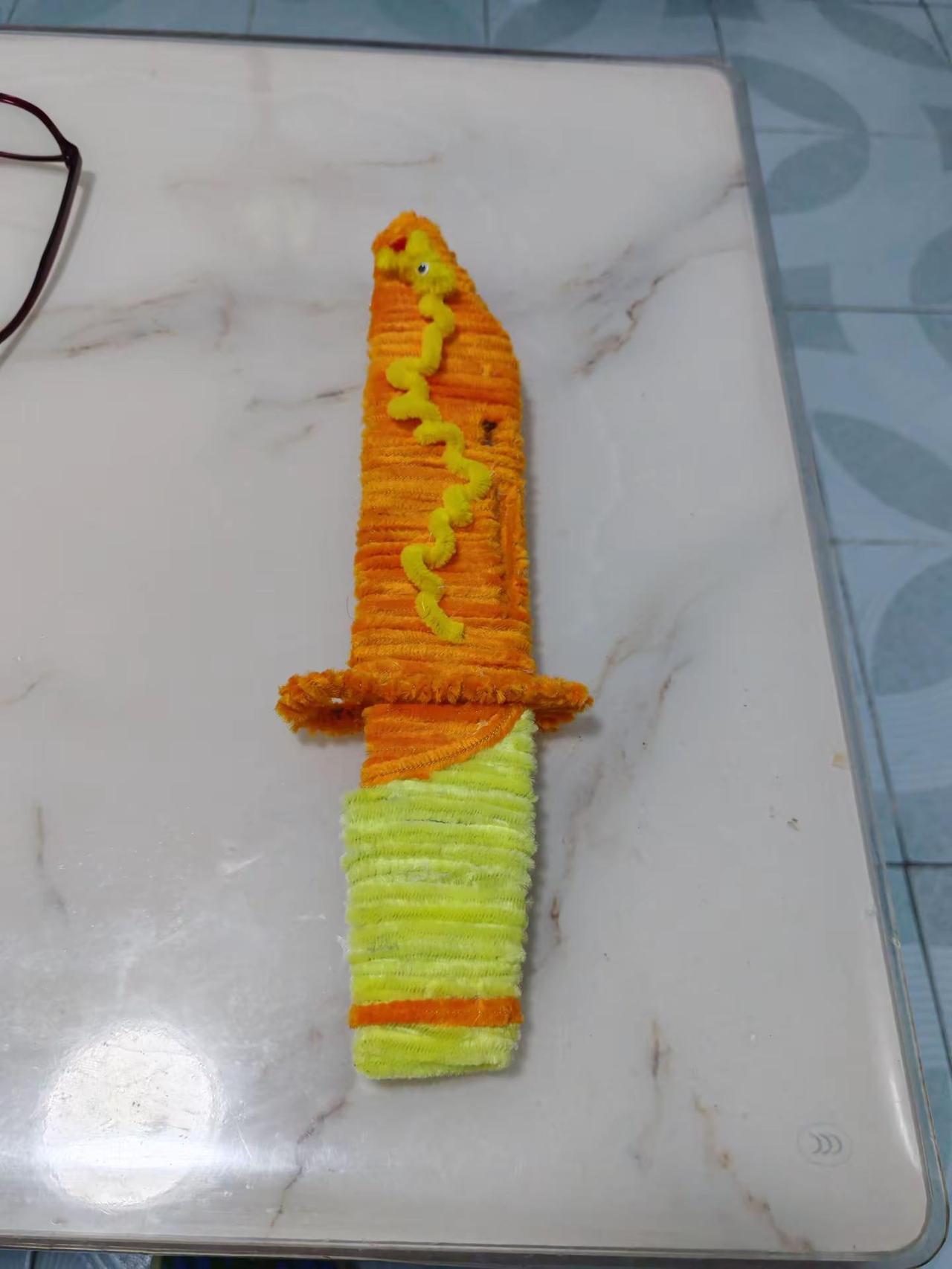 扭扭棒龙牙制作