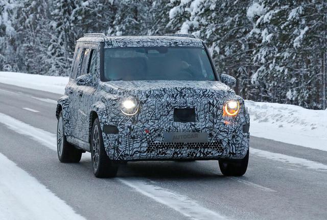 😎 最近刷到奔驰“小G”的测试谍照，说实话，第一眼瞅着那方盒子造型，确实有点大