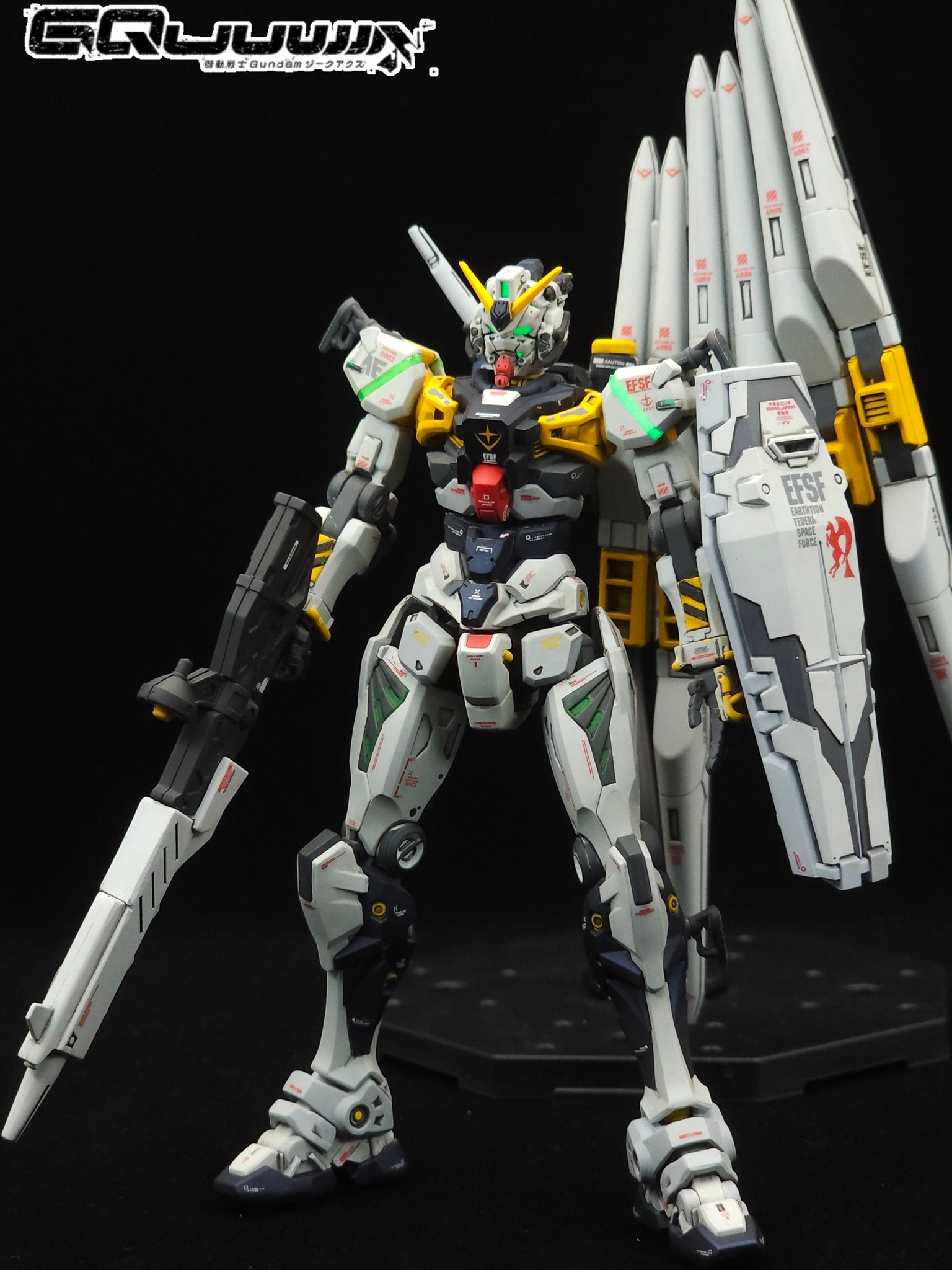 GQν高达（by ル・クルーゼ）高达模型[超话]高达模型 ​​​