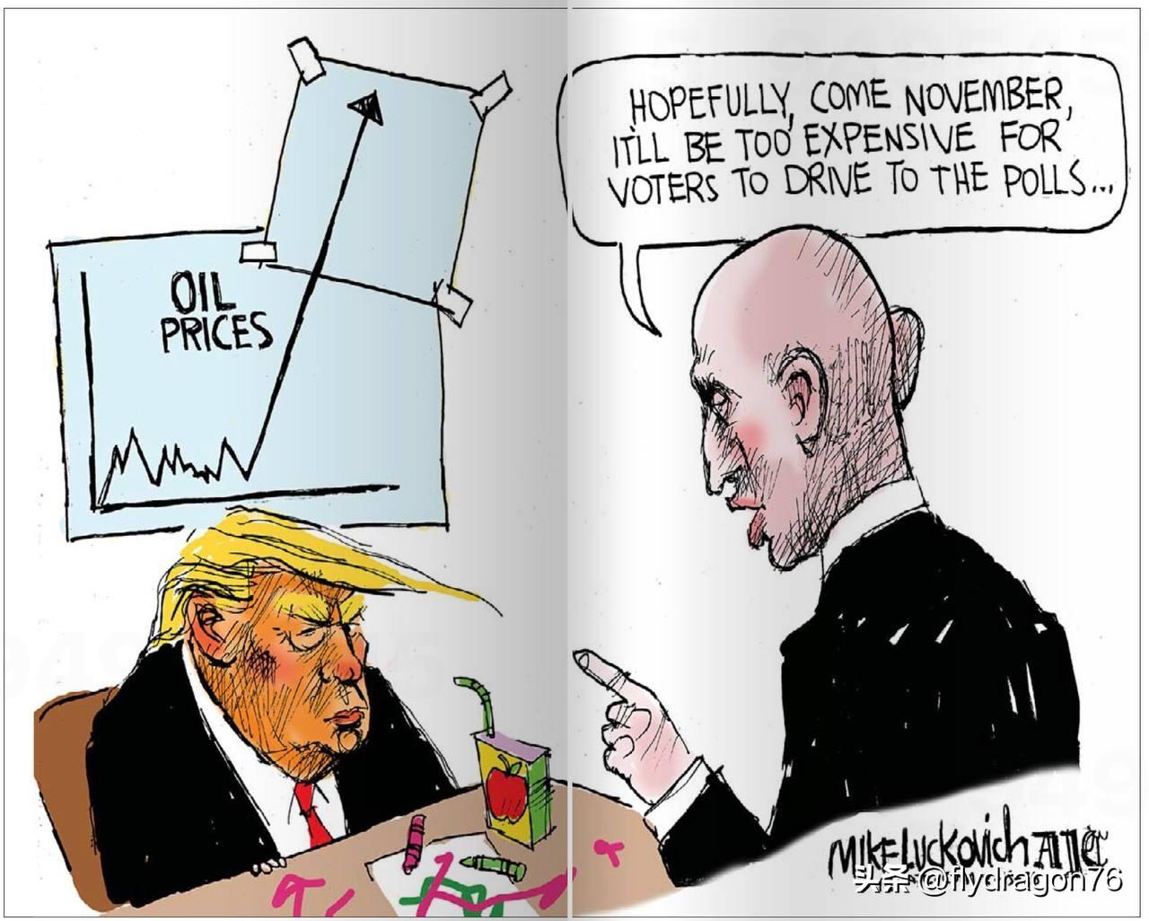 🇺🇸看来，美国周刊《The Week》已经揭露了特朗普针对11月中期选举的策