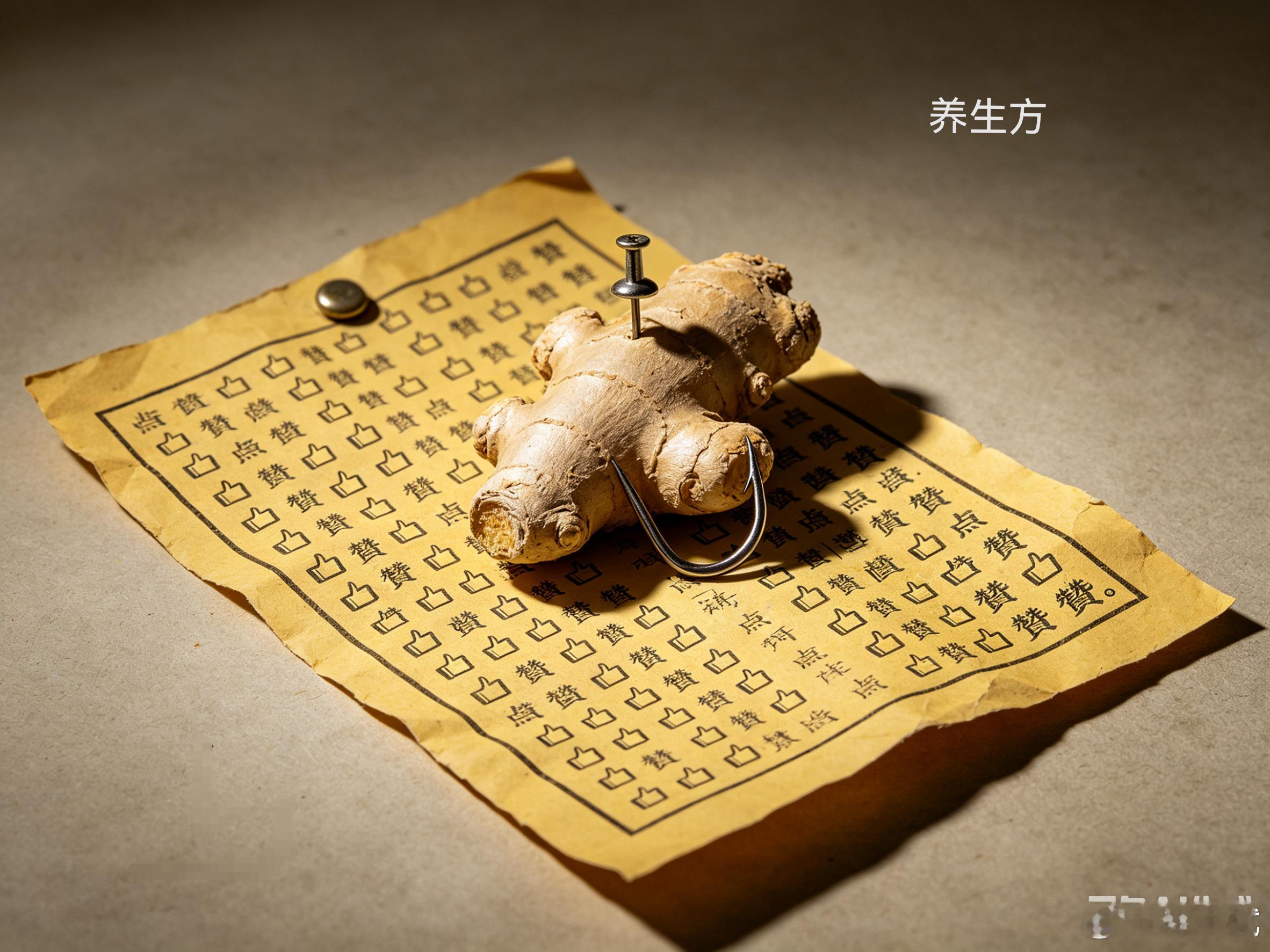 女子生姜当水果1天1斤坚持10年这是算法利用人类猎奇本能，精心勾兑出来喂给你的数