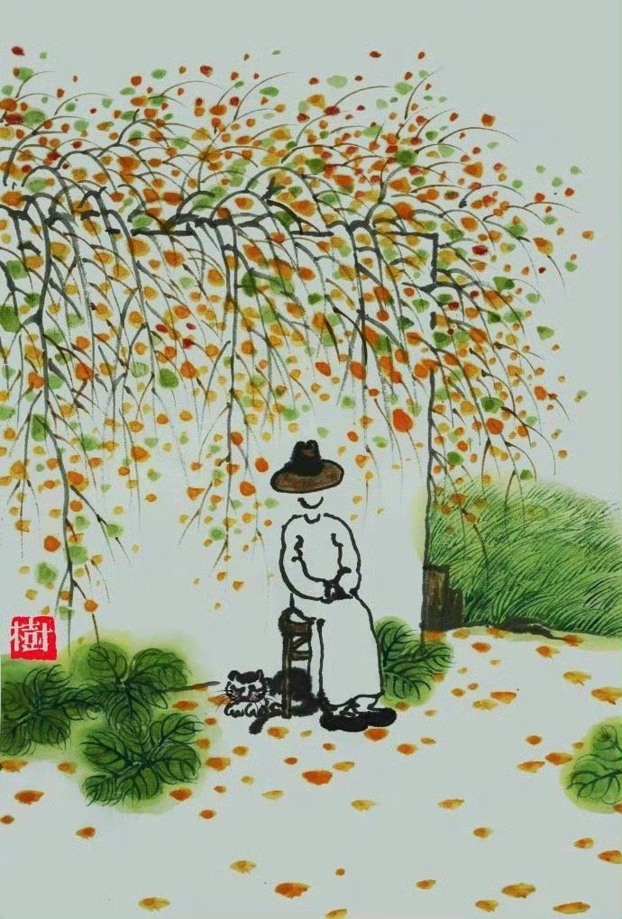 会看花的人，就会看云、看月、看星辰，并且在人世中的一切看到智慧。 