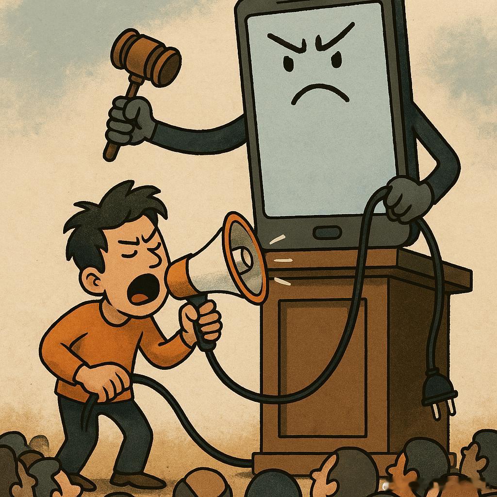 陈震同学的同学被禁言流量已经不再是护身符，越是头部越承受得起“杀鸡儆猴”的成本；