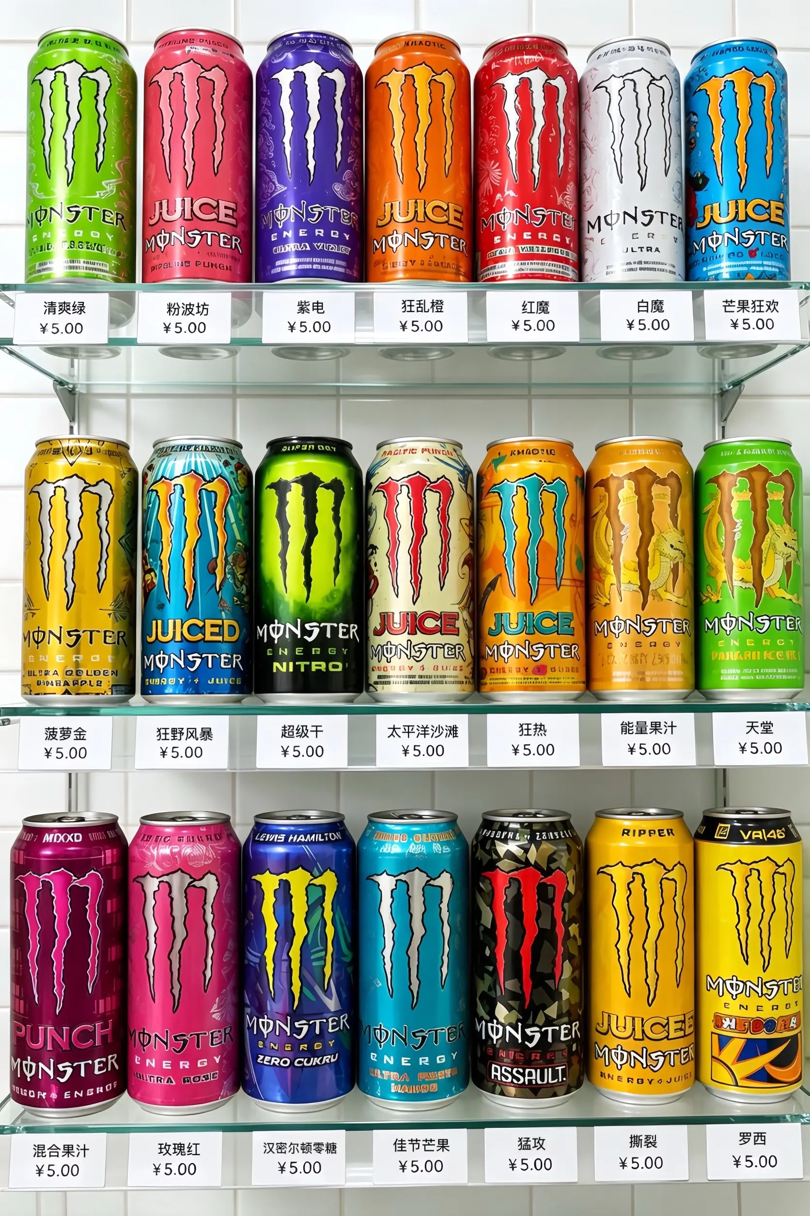 超市一瓶五块钱的魔爪，你看看现在才多少？
