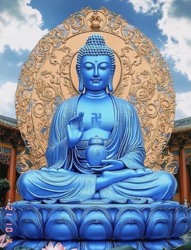 一心顶礼药师，药师佛的加持，治愈身心疾病，免除未来可能发生的不幸。 ​​​