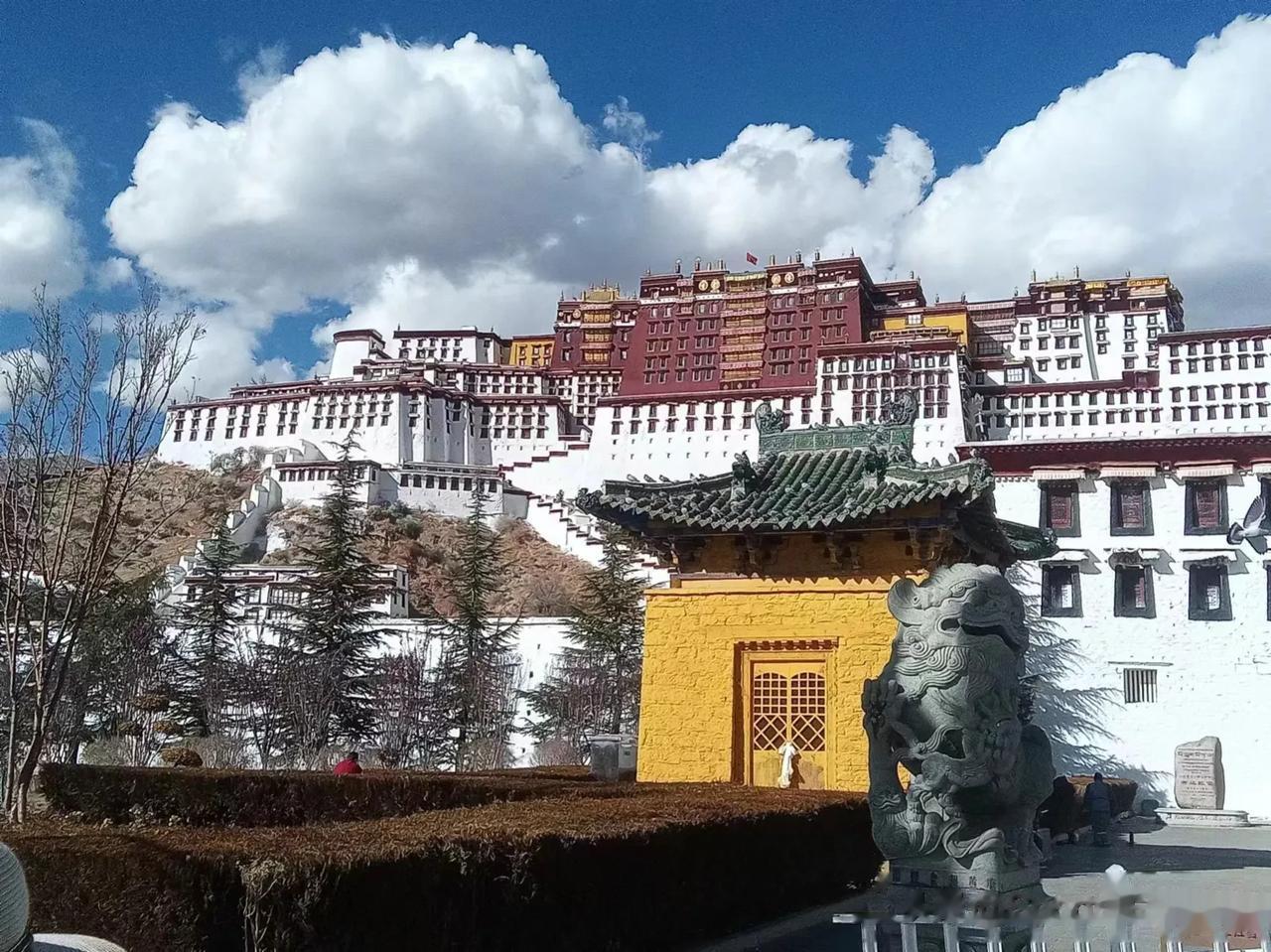 11月29日到达西藏自治区拉萨市
布达拉宫广场
GPS海拔高度3627米
含氧量