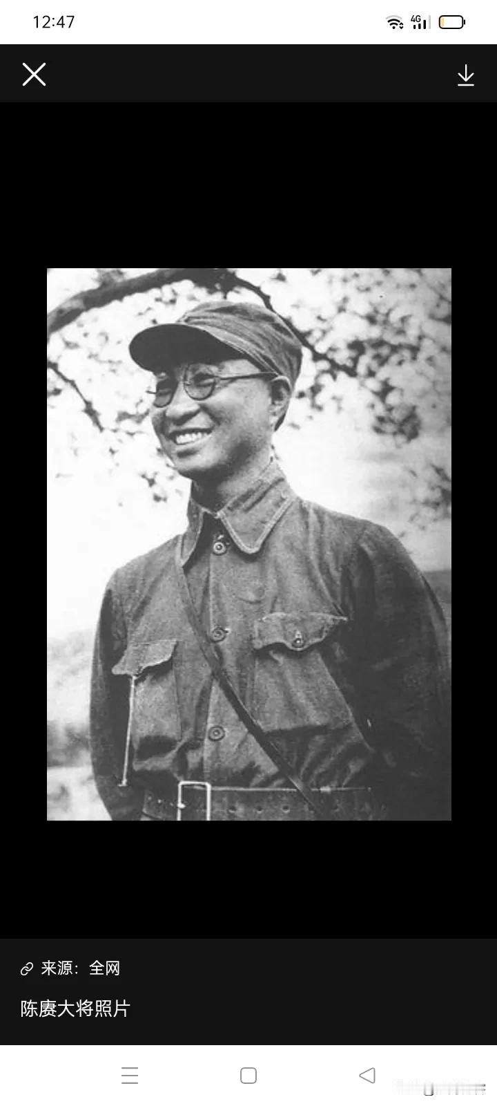 陈赓是真正智勇双全的人，只有真正智勇双全的人，才能够让他心悦诚服