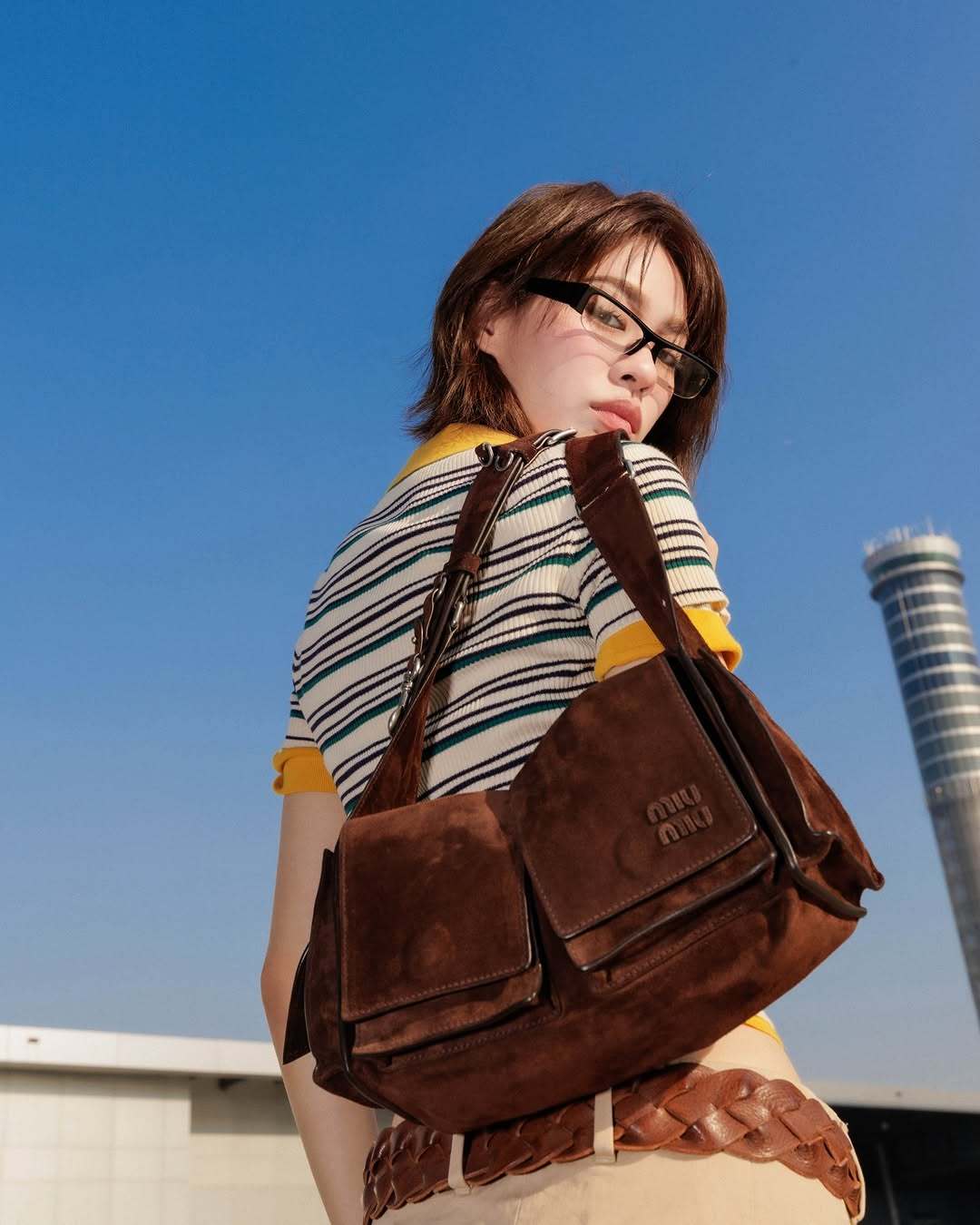 emiamily × miu miu 2026秋冬大秀出发大片巴黎时装周时装周