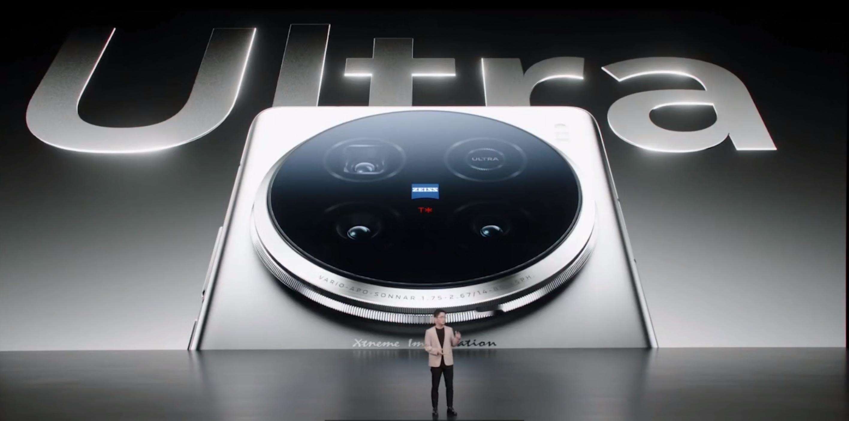 #vivoX100系列发布会# vivo的第一款Ultra终于是来了，等了一整年