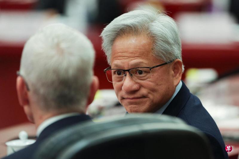 新加坡联合早报5月22日晚报道：“美国人工智能巨企英伟达首席执行官黄仁勋说，在美