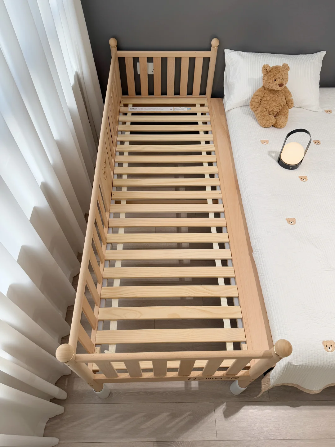 左滑👈看我选的一步到位的拼接床🛏️！！