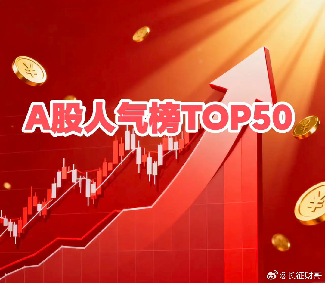最新股市人气榜前50名1.太极实业.6006672.有研新材.6002063.三