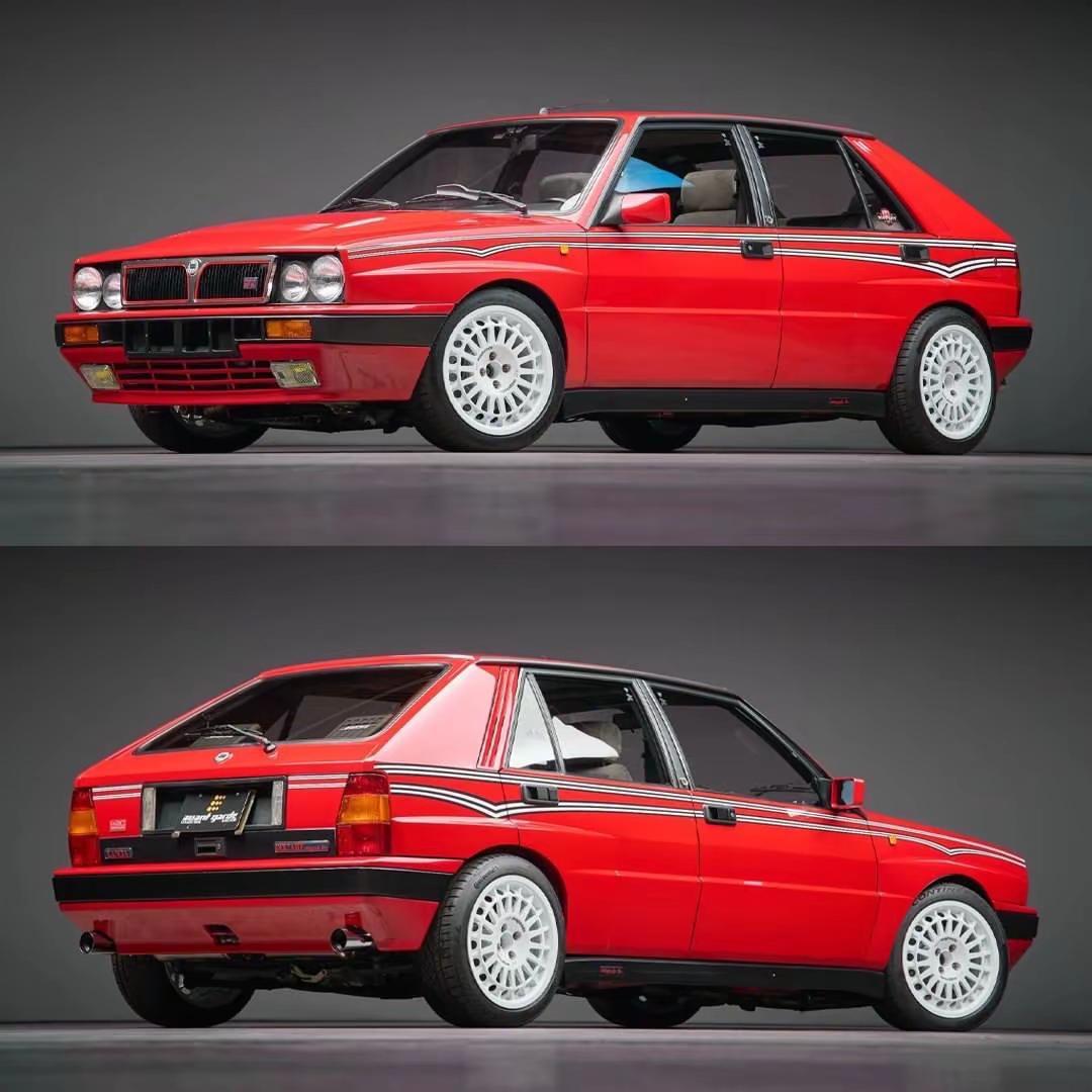 这台1989年7月出厂的 Lancia Delta HF Integrale 1
