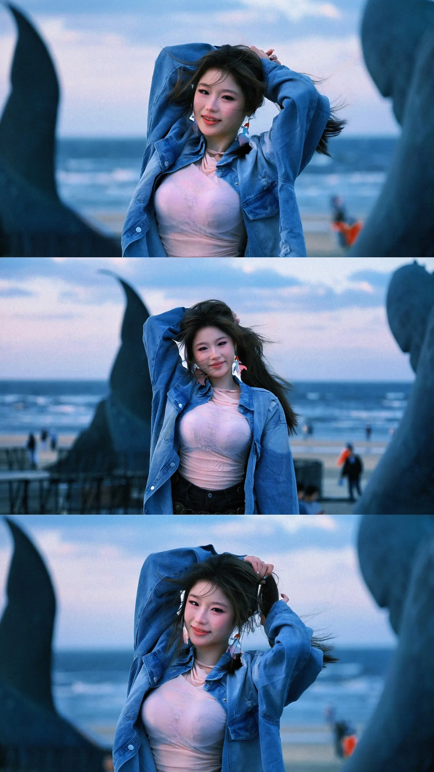 不敢睁开眼希望是我的幻觉。