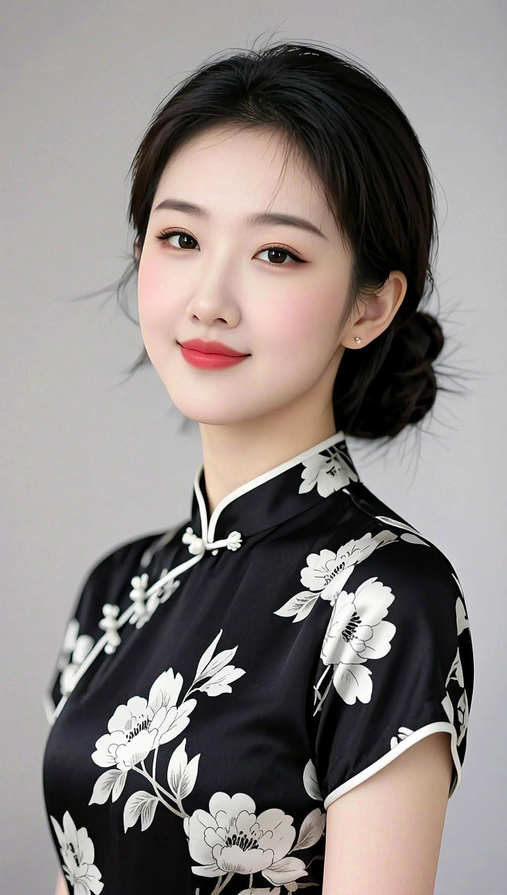 AI旗袍人像照 抖音ai创作