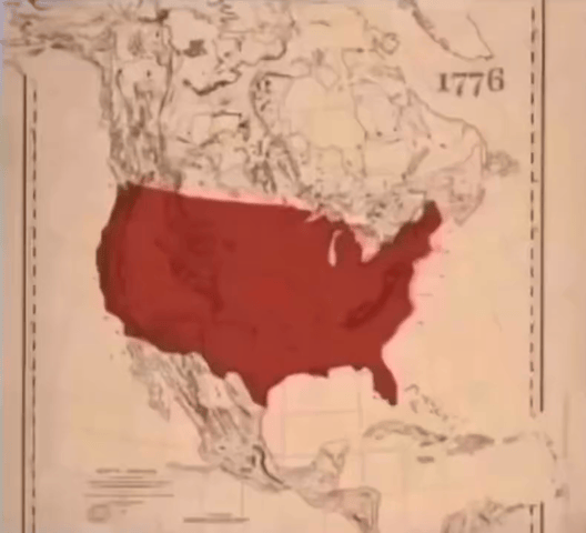 历史回顾：18世纪以来，美国原住民领地的变迁
从图上可以看到，印地安人的由大到小