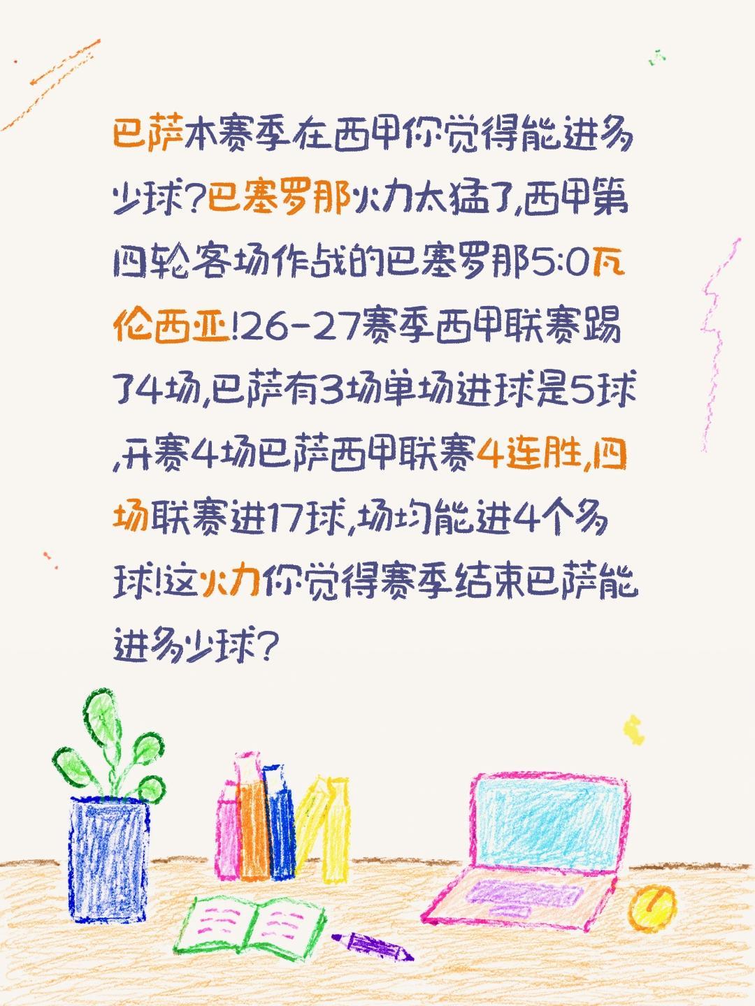 巴萨本赛季在西甲你觉得能进多少球?巴塞罗那火力太猛了,西甲第四轮客场作战的巴塞罗