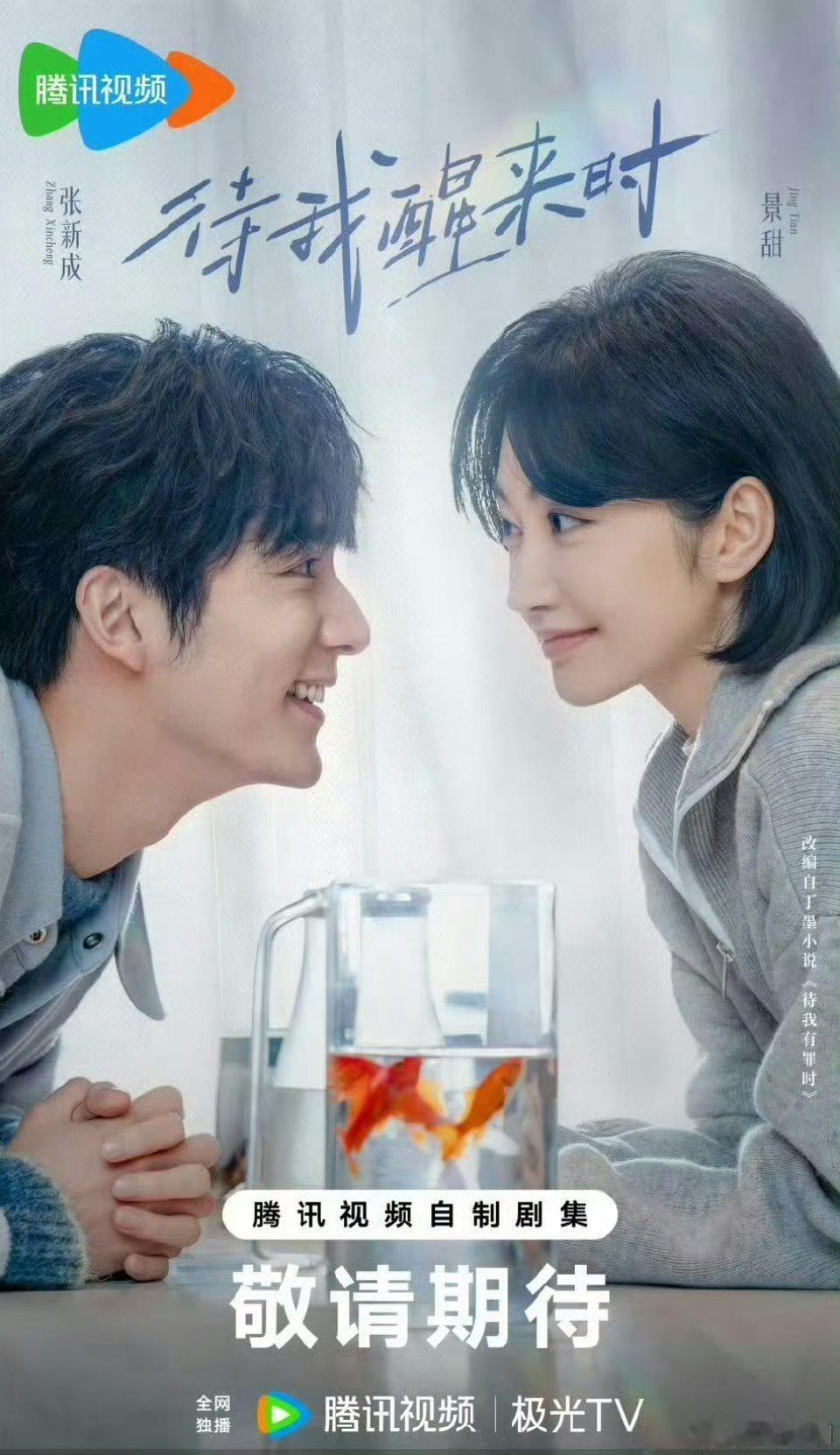 【二胖发布】待我醒来时定档0227  根据丁墨小说《待我有罪时》改编，景甜、张新