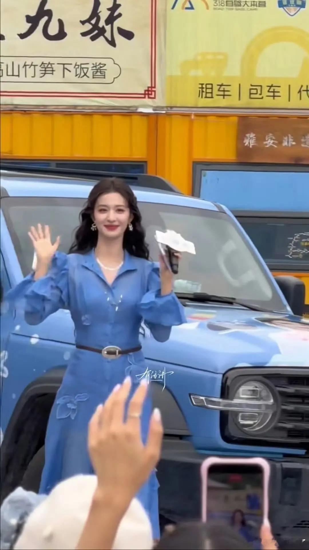 王楚然特别适合出国比美 ​​​