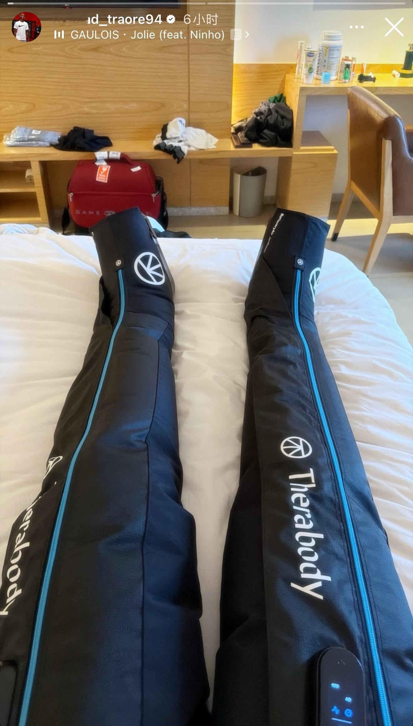 大连英博大连英博中超联赛 马马杜更新社交动态，今日份的恢复和热身赛照片 海口·海