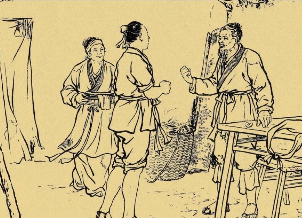 汉代，有个秀才到洛阳应举，途经一家客栈歇息，突然听到隔壁有人喊"救命"，店小二劝