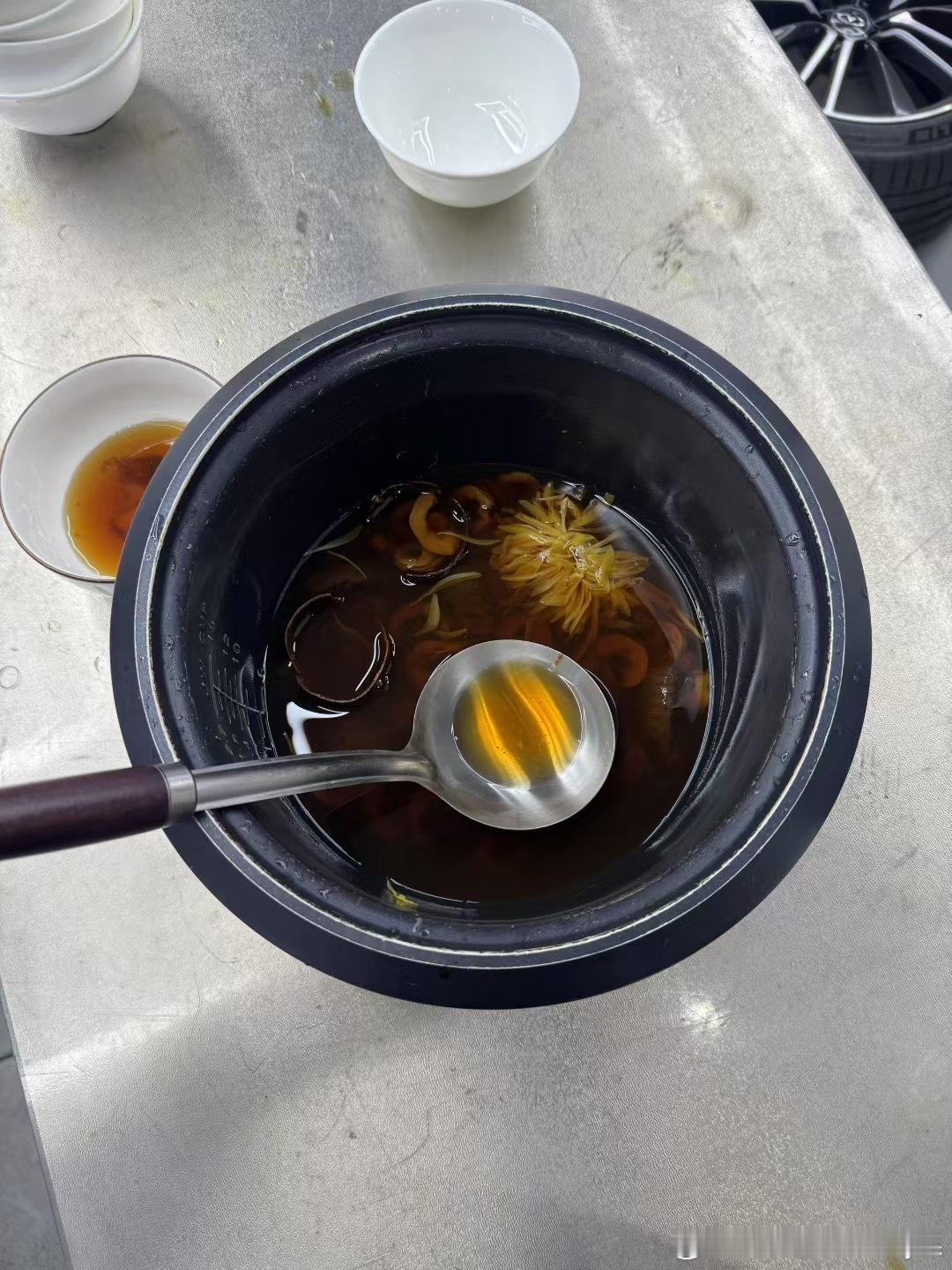自制菊花罗汉果凉茶 解暑解渴车之炫福州  ​​​