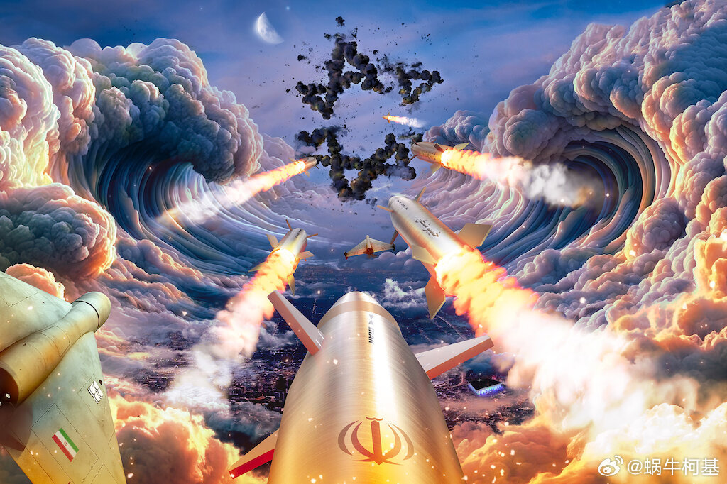 伊朗方面将本次反击命名为：真实的承诺-4来源：Middle East Spect