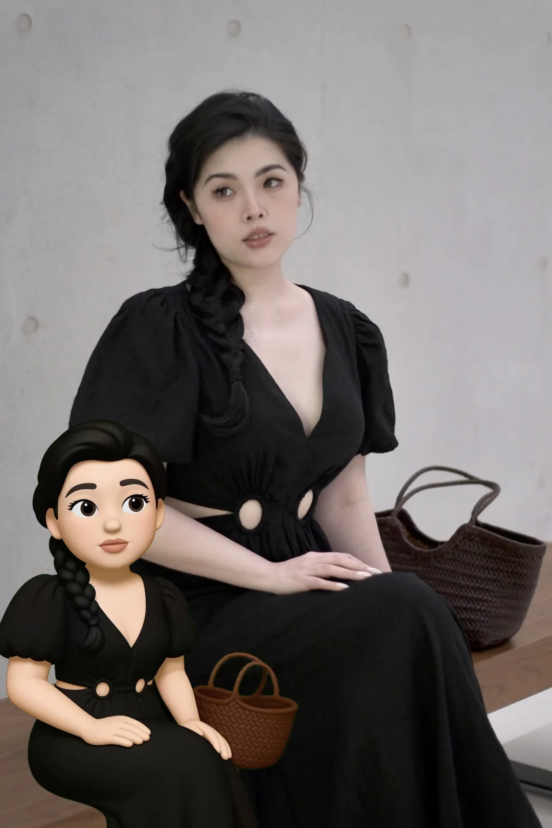 生成了自己的微胖emoji小人