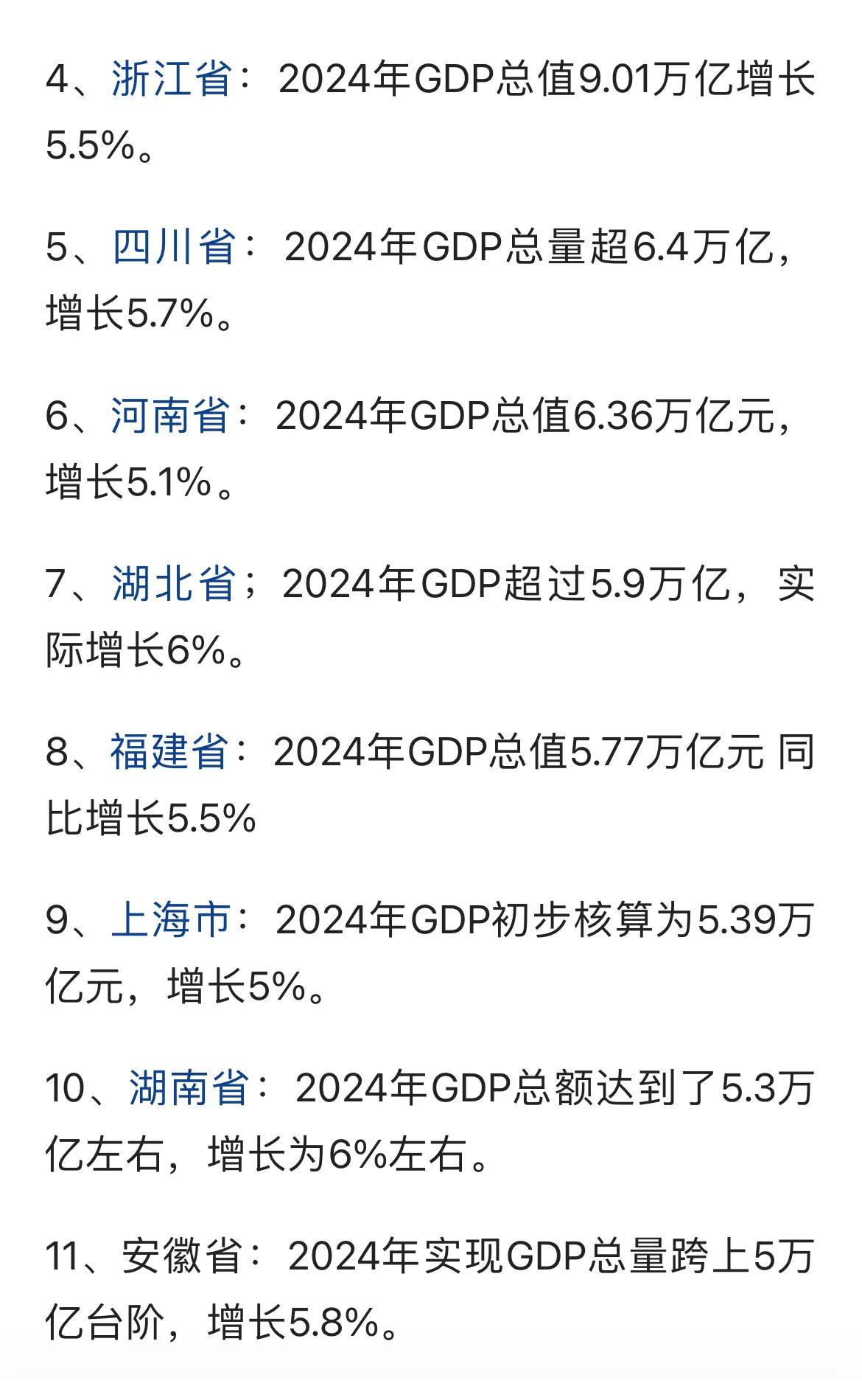 安徽这些年经济发展很快，家电、汽车、光伏产业都据全国顶尖水平，工业在全国位居第6