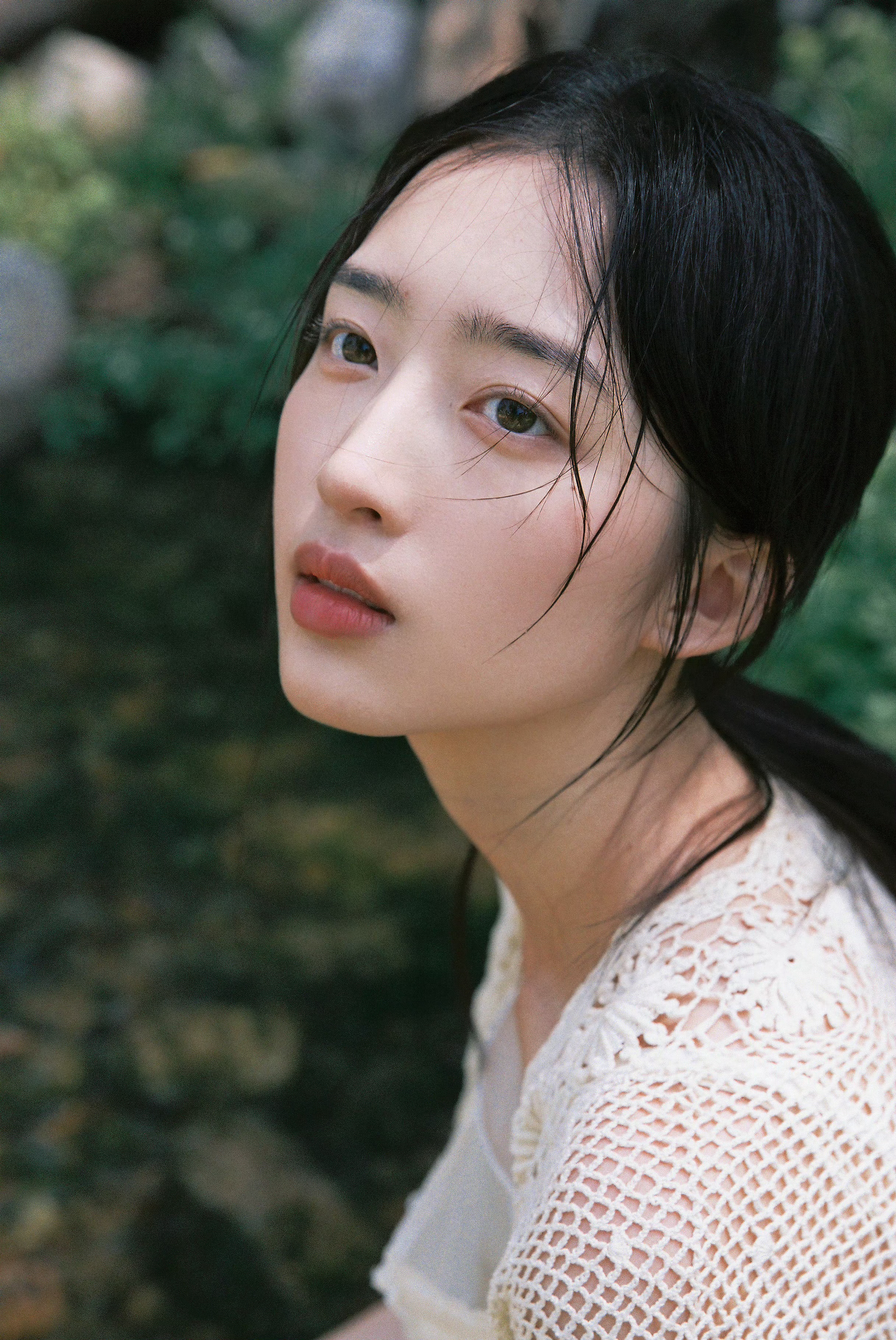 邓恩熙山野清凉美照⛰️[微风] ​​​