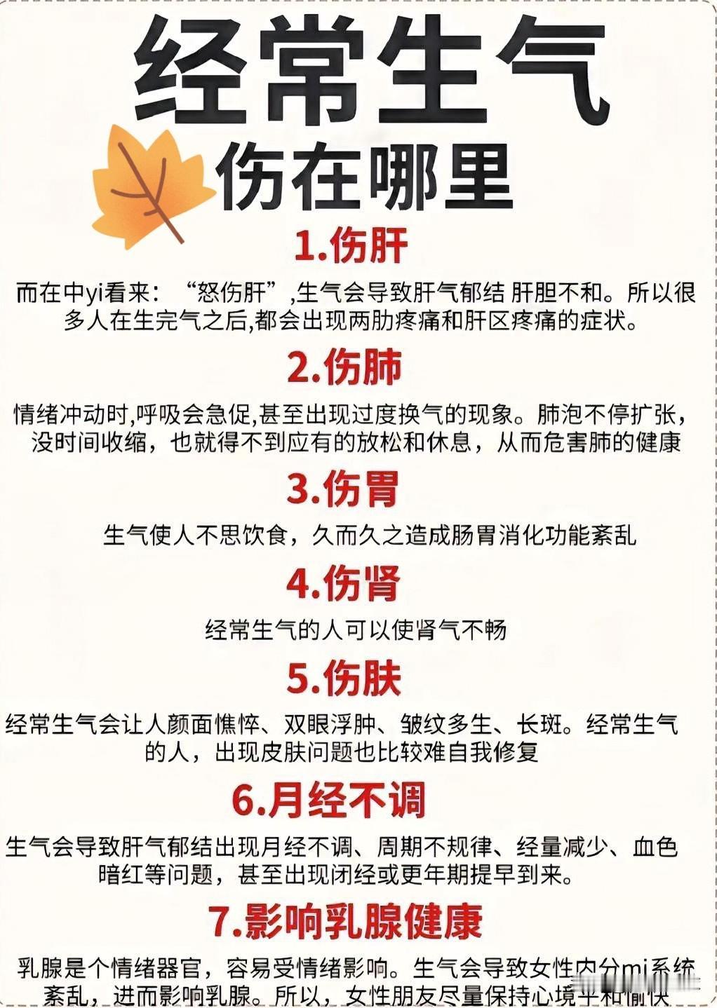 经常生气，会生病吗肯定会！经常生气就是在给身体“埋雷”。[发怒][发怒]
 
气