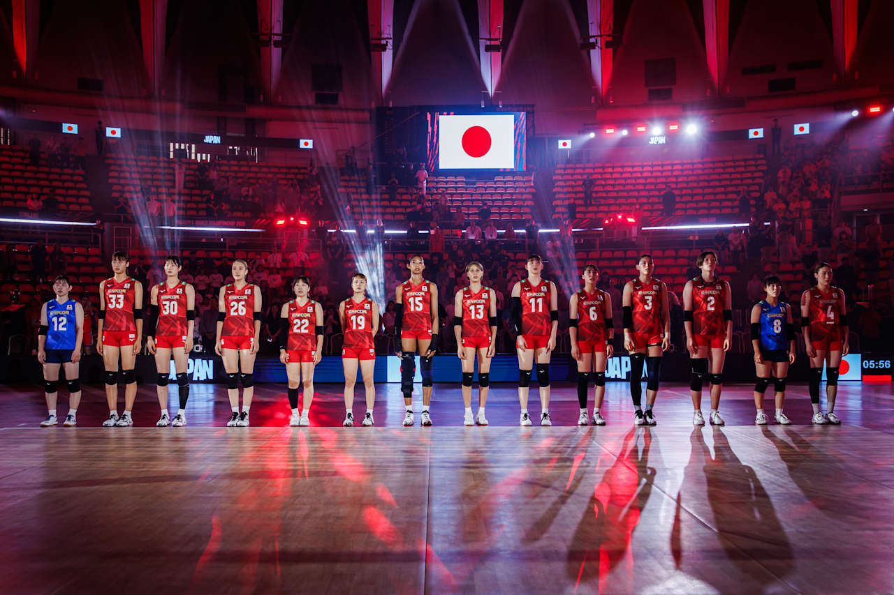 日本🇯🇵鬼子女排靠着好签晋级四强[晕]2025女排世锦赛 ​​​